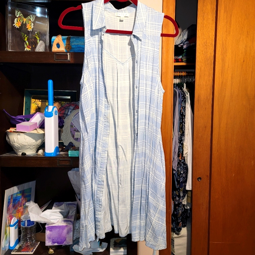 Button-up dress